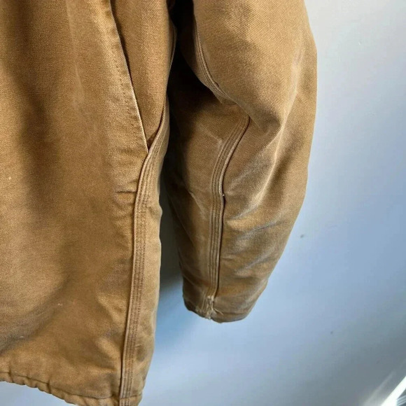 Carhartt Loose Firm Duck Insulated Coat 44R - Picture 8 of 11